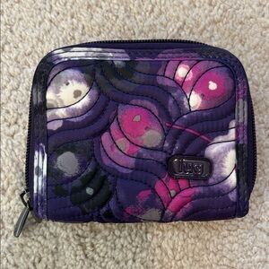 Lug Splits Wallet - Purple